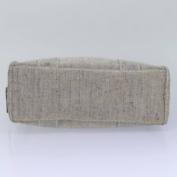 PRADA Hand Bag Canvas Gray Auth - Picture 7 of 16